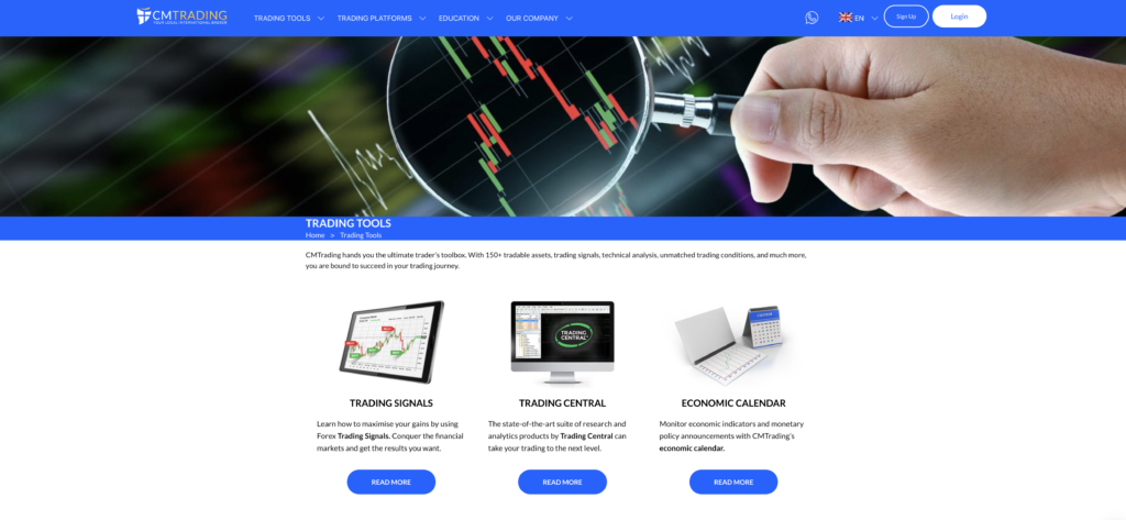 cm trading
